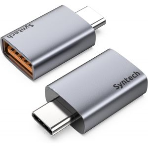 KALANKA-Adaptateur USB C vers USB (Pack de 2), 10 Gbit/s USB3.2 Gen 2, Type C M&acirc;le vers A 3.2 Femelle Adaptateur Compatible avec iPhone 17 16 Pro Max/iPad/iMac/MacBook Pro et Thunderbolt 4/3 Ger&auml;te - Neuf