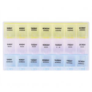 Boite De Rangement En Plastique Durable Pour Bijoux, Perles, Boucles D'oreilles, 21 Emplacements - Neuf