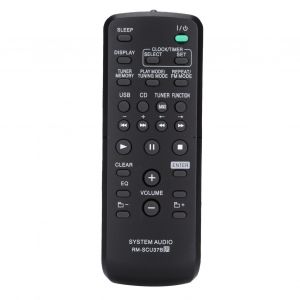 Telecommande de remplacement RMSCU37B compatible avec Sony LBTSH2000 SSSH2000 CMTBX3 CMTBX30R HCDCBX3 HCDBX30R - Neuf
