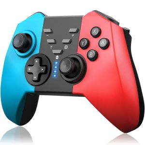 Manette Switch Pro, Sans Fil Pour Switch/Switch Lite/Switch Oled, Avec One Key Wake Up/Turbo Function/6 Axis Gyro Sensor/Dual Vibration, Pour Pc Game - Neuf
