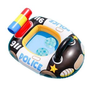 Adorable bouée de natation gonflable en forme de voiture pour enfants - Flotteur de piscine amusant pour les tout-petits de 0 à 3 ans, parfait pour les aventures estivales ! - Neuf