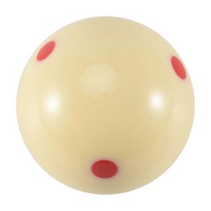 2.25inch 57mm 6 Red Spot Cue Ball Pro Cup Billard Pool Snooker Entraînement Pratique - Neuf