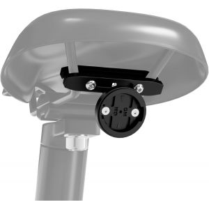 Vornixorsarlshop-Support R&eacute;glable Pour Selle De V&eacute;lo Garmin Varia Radar, Support De Rail De Selle En Alliage D'aluminium L&eacute;ger Pour Radar De Recul Ou Feu Arri&egrave;re, Compatible Avec Rct715, Rct716, Rtl5 - Neuf