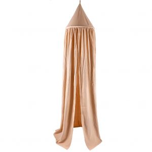 Hjlian Ciel De Lit Bebe Moustiquaire Rideau De Lit Rond Filet De Lit Suspendu Decoration De Chambre Kaki - Neuf
