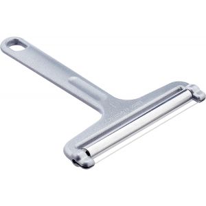 Coupe-Fromage,Emballage R&eacute;tro,Aluminium/Acier inoxydable,13,9 x 10,9 x 1 cm,Coupe &agrave; rouleaux,Argent&eacute;,7100RT60 - Neuf