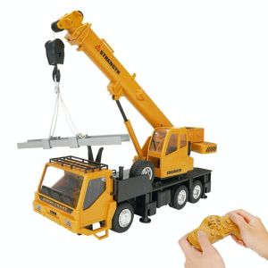 Voiture Télécommandée Grue 10-Canaux Avec Batterie Rechargeable Et Sons YONIS - Neuf