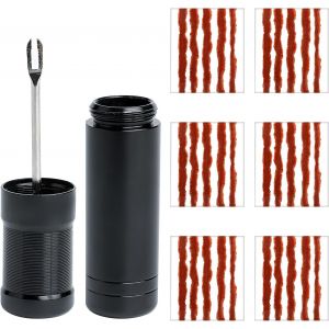 Letnerny-Kit Réparation Velo Tubeless, Kit Réparation Pneu Tubeless Cyclisme Avec 30 Bandes De Caoutchouc Pour Vélo De Route, Vtt, Pneus De Vélo De Route - Neuf