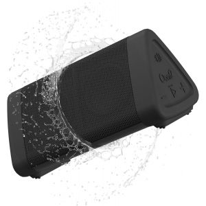 Oontz Angle 3 Portable Bluetooth Speaker: New And Improved, Better Bass 10W, Ipx5 Waterproof, Bluetooth Range Up To 30 M (Black) - Neuf