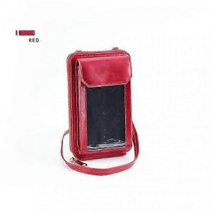 Mini portefeuille &eacute;cran tactile sac de t&eacute;l&eacute;phone portable unisexe &agrave; la mode sac de messager mignon - Neuf