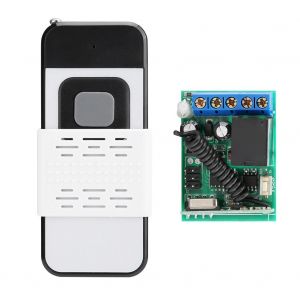 Module relais unidirectionnel Pa12V 433 MHz, telecommande sans fil a un bouton (FD028) - Neuf