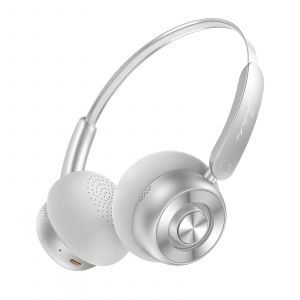 Casque Audio Sans Fil Bluetooth Argenté Autonomie 65h Expérience Immersive Argent YONIS - Neuf