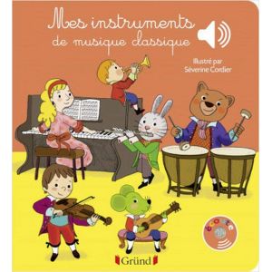 KALANKA-Mes instruments de musique classique ¿ Livre sonore avec 6 puces ¿ Dès 1 an - Neuf