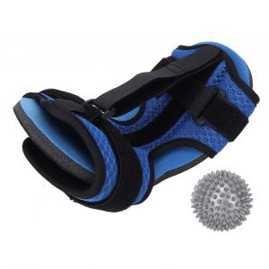 Kit D'attelle De Nuit Pour Fasciite Plantaire, Soulagement Rapide De La Douleur, Balle De Massage A Picots, Sangle D'etirement Pour La Voute Plantaire - Neuf