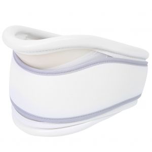 Appareil De Traction Respirant Pour La Correction De La Colonne Cervicale, Support De Fixation Et De Correction, Blanc + Drap De Maintien Au Chaud, Taille Moyenne - Neuf