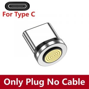 Aufu 100W Charge Magnétique Usb Type C Câble Pd Fil De Charge Rapide Type-C Cordon De Données Pour Macbook Samsung Ordinateur Portable Iphone Câble Usbc.Only Tips For Type C.1,8M - Neuf