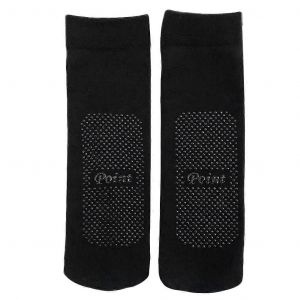 Femmes D¿Hiver Épaissir Chaud Plus Velours Crew Chaussettes Sans Couture De Couleur Unie Séparateur D¿Orteil Antidérapant Plancher Couchage Collants - Neuf