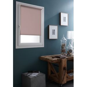 Store Enrouleur Tamisant Uni Fixation Sans Percer - Neuf