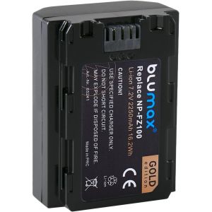 Batterie de Rechange Sony NP-FZ100-2250 mAh avec cellules Sanyo-Compatible avec Sony Alpha 7RM3,7M3/7 III/Alpha 7R III/7R IV/7SIII - Neuf