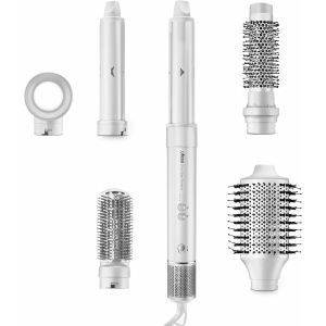 Pro Glam Essence 6in1 Brosse À Air Chaud Ionique Sèche-Linge Styler Lisseur Avec 6 Têtes, Moteur Numérique Sans Balais Haute Vitesse, Technologie Coanda, 3 Vitesses Et 3 Températures Nouveau - Neuf
