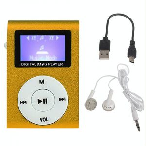 Lecteur MP3 Portable Rose Avec &Eacute;couteurs Et &Eacute;cran Compact YONIS - Neuf