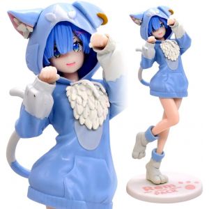 SANSH-Figurine Emili-a, Re Zero Figurine, Starting Life in Another World, 8,2pouces Anime Figurine, Emili-a PVC Figurine d'action Girl Jouets à collectionner Modèle d'intérieur Ornements les Fans d'A - Neuf
