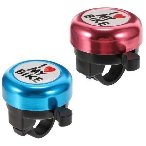 Charmante Sonnette De Scooter Pour Enfants - Durable, Facile À Installer, Design Amusant, Comprend Des Autocollants - Parfait Pour Les Vélos Et Les Tricycles ! - Neuf