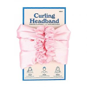 Tige De Curling Sans Chaleur Bandeau Cheveux Bigoudi Baguette De Curling Paresseuse Pas De Chaleur Baguette De Curling Big Wave Coiffure Diy Outils De Style Pour Les Femmes Filles - Neuf
