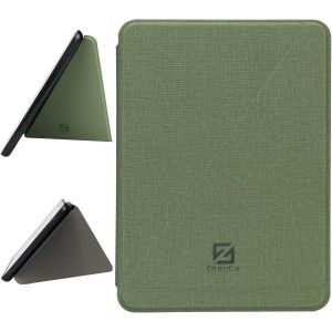 GUOP-Étui Pour 7'' Kindle Colorsoft Signature Edition 2024 / Kindle Paperwhite 2024 / Kindle Paperwhite Signature Edition 2024,Folio Du Livre Coque Housse De Protection (Vert) - Neuf