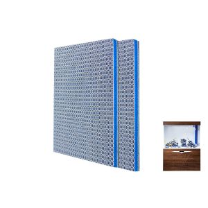 Lot De 2 &Eacute;ponges Filtrantes &Agrave; 8 Couches Pour Aquariums Et Bassins. - Neuf