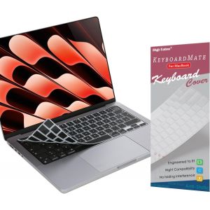 LORANKA-Protection de clavier ultra fine compatible avec MacBook Air 13/15 Pro 14/16 2025 2021 (A3240, A3241, A3112, A3401, A3185, A3403, A3186, A3113, A3114, A2992, A2992, A2992, A2992) 18 A2. 991 - Neuf