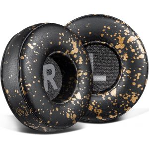 KAL-Mousse Coussin Coussinets Pour Akg Y50/Y50Bt/Y55/K618/K619 Supra-Auriculaire Casque, Coussinets En Cuir Protéique Plus Doux, Mousse Isolante Haute Densité Contre Le Bruit - Neuf