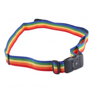 Hjlian Ceinture De Securite Pour Bagages De Voyage, Valise, Sangle De Securite, Verrouillage Par Mot De Passe, Orange - Neuf
