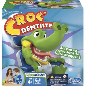Jeu D'action Et Dcroc&iquest; Dentiste-Jeu De Soci&eacute;t&eacute; Et Adresse-Version Fran&ccedil;aisee R&eacute;flexe-Croc Dentiste - Neuf