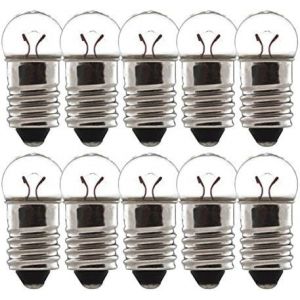 Kalanka-10x Ampoule Velo 6v 14v 0.6w 2.4w 6w 7w E10 A Visser Feu Dynamo Arriere Eclairage Solex Mobylette Vintage Maison Lampe Chandelier Miniature Edison - Neuf