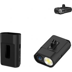 VornixorSarlshop-tui de protection en silicone pour appareil photo Garmin, Varia Vue - R&eacute;sistant aux chocs, &agrave; la poussi&egrave;re, &agrave; l'eau - Noir - Neuf