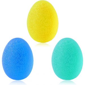 Pack de 3 balles anti-stress, balles anti-stress de différentes duretés - Neuf