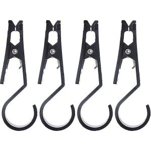 Lot De 4 Pinces De Tente Robustes ¿ Tendeurs De Corde Polyvalents Pour Le Camping, La Randonnée Et Les Équipements De Plein Air ¿ Design Durable, Antidérapant Et Léger - Neuf