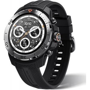GS Explorer Montre GPS Multisports Connect&eacute;e 1.32"", Fitness Watch avec GPS Boussole, &Eacute;tanche 10ATM, pour Course &agrave; Pied V&eacute;lo Plong&eacute;e Alpinisme Randonn&eacute;e P&eacute;destre (D&eacute;sert Blanc) - Neuf