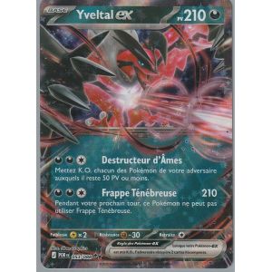 Carte Pok&eacute;mon - Yveltal Ex - 053/088 - Ultra-Rare - Me3 Equilibre Parfait - Neuf