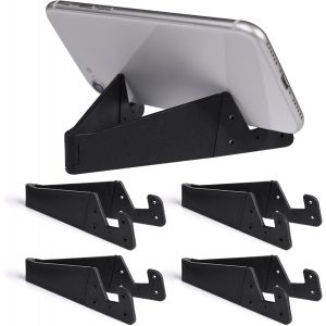 5 Supports Universels Pour Téléphone Portable,Porte Pliable Et Flexible Pour Smartphone Et Tablette,Support De Table Idéal Pour La Maison,Le Bureau Et Les Voyages - Neuf