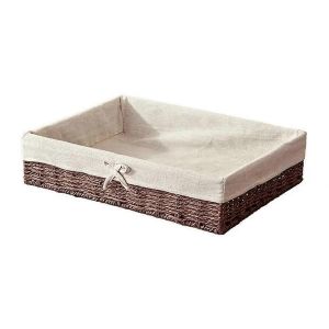 paniers tissés panier de pique-de rangement assiette à pain panier de rangement,B - Neuf