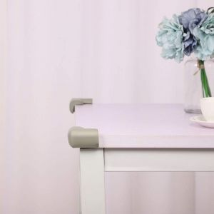 4pcs Coin De Table Protection Bébé Protection Angle Protecteur Bord En Mousse Coussin Doux Protège Meuble Anti Choc Gris - Neuf