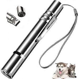 Lampe Torche Laser Chat - Bâton Infrarouge Multi-Motifs - Jouet Interactif - Neuf