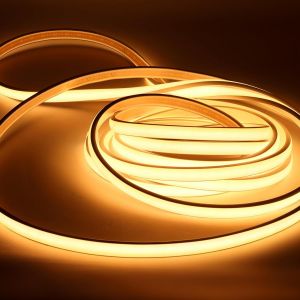 Ruban Led Cob Exterieur Interieur 1m Sans Transformateur, 1 Meter Led Strip Ip67 Waterproof 3000k Blanc Chaud, (1, Blanc Chaud) - Neuf