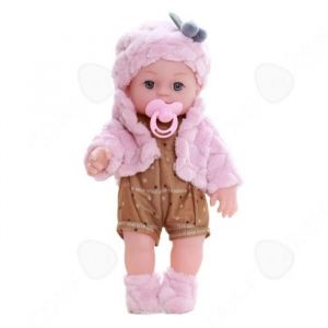 C Poupée Reborn 30cm en silicone imperméable Cadeau idéal pour les enfants de plus de 2ans Jolie poupée aux yeux ouverts Reborn - Neuf