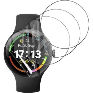 Film Protecteur Compatible Avec Google Pixel Watch 4 45Mm Tpu Soft Film Protection Écran Ultra Résistant Aux Rayures Protecteur De Téléphone Portable Pour Écran Complet, 4 Pièces - Neuf