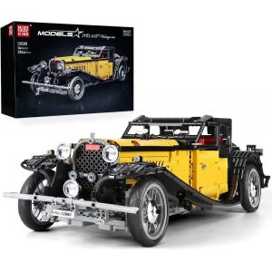 13080 Technik Kit De Voiture Vintage, Blocs De Construction &Agrave; Pince 3564, Blocs De Construction De Voiture Vintage, V&eacute;hicules De Construction (Sans Moteur) - Neuf