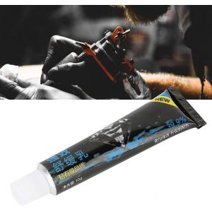 Cr&egrave;me Engourdissante De Tatouage, Baume De Tatouage Semi-Permanent Pour Avant Pendant Apr&egrave;s Le Processus De Tatouage Cr&egrave;me Anti-Douleur Cr&egrave;me Anesth&eacute;siante De Tatouage &Agrave; Action Rapide 10g - Neuf