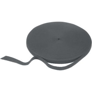 Ruban De Sangle En Coton 3/8 Pouce 50 Verges Ruban De Sangle À Chevrons Rouleau De Ruban De Reliure En Biais Pour Bricolage Couture Emballage Cadeau ,Gris Foncé - Neuf