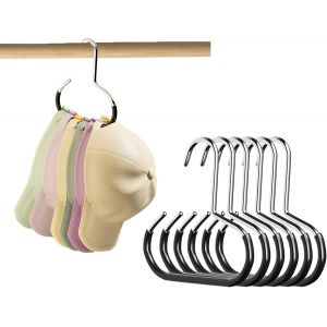 6 Pi&egrave;ce Porte Foulard, Crochet Porte Manteau, Porte Ceinture, &Eacute;conomisez de l'espace Porte Cravate, Cintre de Rangement pour Chapeaux de Garde-Robe pour Le Rangement de Chapeaux, Cravates - Neuf